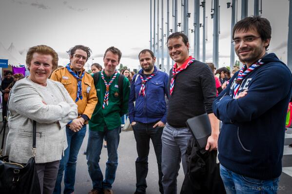 Ctruongngoc's tweet photo. @ScoutismeFR @EEUdF @sgdf @eeif_STBG avec Catherine Trautmann ce week-end à #Strasbourg #EYE2014 @LaToileScoute http://t.co/2utD1qieHq
