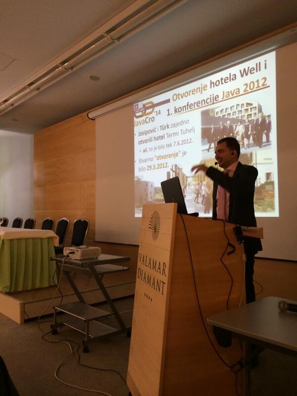 peter_pilgrim's tweet image. Branko at #javacro