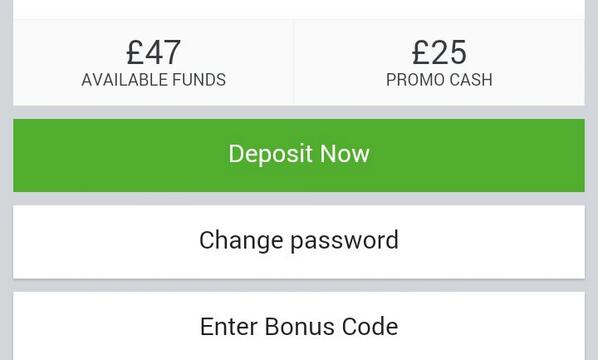 bigrile1's tweet photo. @FreeBetBonuses Big thanks for the Extra £25 in free bets! http://t.co/KSMqonQL5y