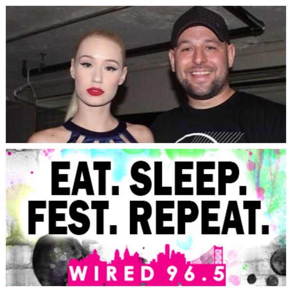 Don't miss 1 of the greatest performances you'll see this summer in Philly! Who Dat? Who Dat? I-G-G-Y #WiredFest2014