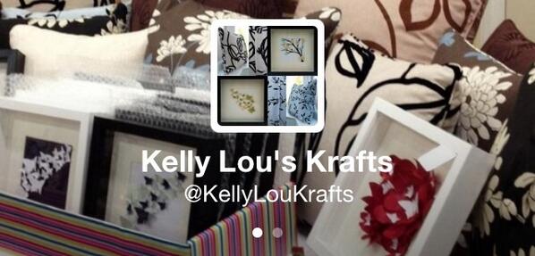 KellyLRobbins's tweet photo. I have a new twitter page purely for my crafts! Only a few days old. Please follow @KellyLouKrafts http://t.co/YwoPYZTWn3