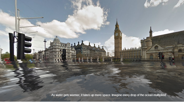 ClimateGroup's tweet photo. New website #WorldUnderWater depicts potential rise in sea levels>http://t.co/TCfvIHkzrx urgent #ClimateAction needed http://t.co/7sKMqgc19z