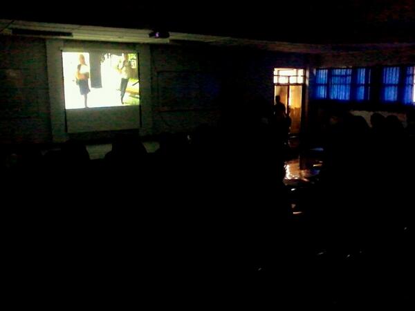 Nursingchamp's tweet photo. Pemutaran short movie @brilliantA2010 "Re-action" http://t.co/t8mEozlmly
