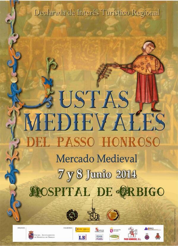 EnriqueBustoMar's tweet photo. Cartel y programa Justas Medievales Passo Honroso 2014
Hospital de Orbigo Leon http://t.co/yXmKZg4aVi