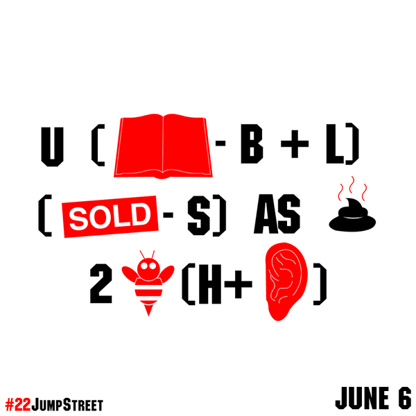 SonyPicturesUK's tweet photo. Are you smart like Schmidt? Can you solve this #22JumpStreet mystery quote? http://t.co/l6ngQnY4XP