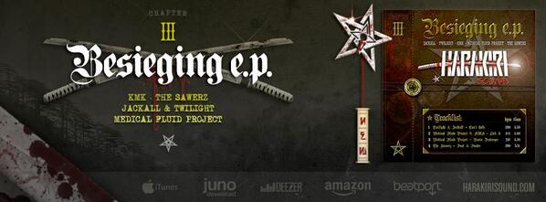 HarakiriSound's tweet photo. Besieging The new Harakiri Sound E.P coming soon on the online shops. http://t.co/5y9rEs4etj
