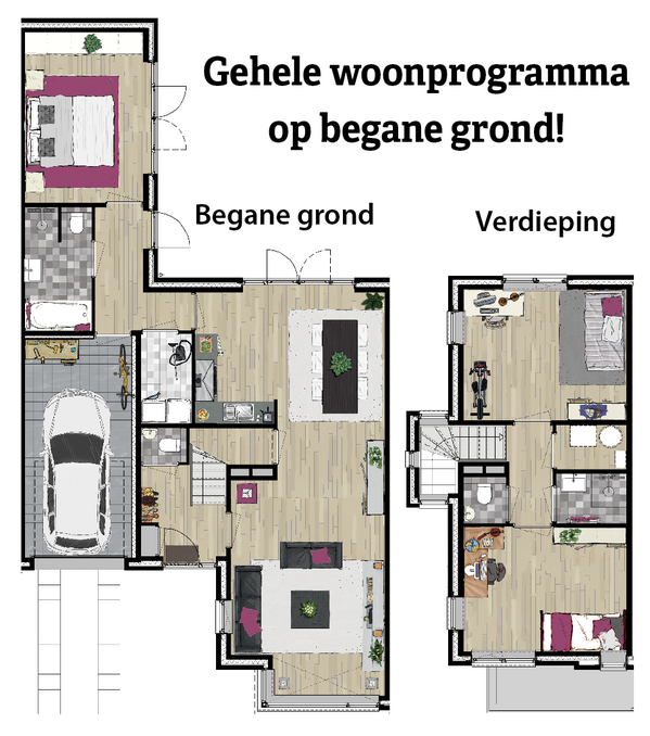 Meer weten over deze woning met een bad- en slaapkamer op de begane grond? Kijk dan op riethoek.nl #Goes