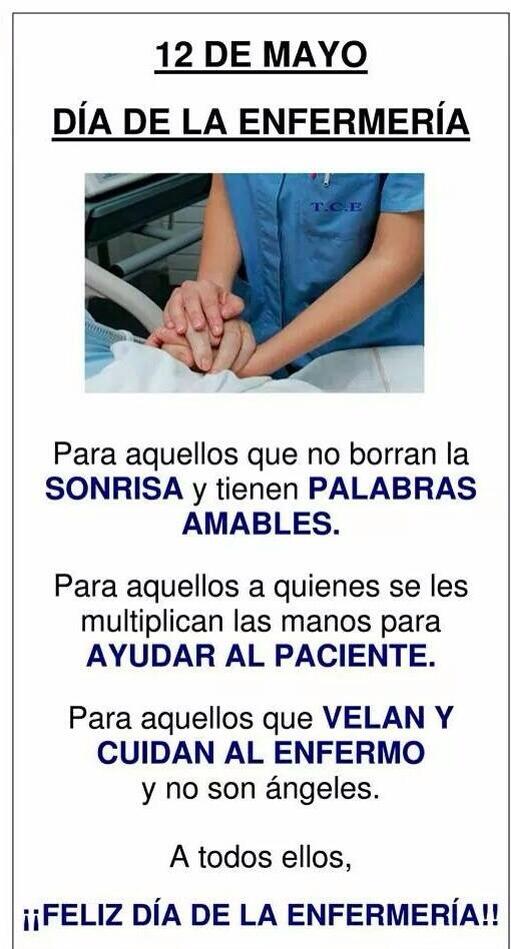 Enfermera4x4's tweet photo. #diadelaenfermera #Enfermeria 😉 Viva por todos nosotros,por nuestros enfermos,por nuestros compañeros y profesión. http://t.co/9wiXQxlWwi