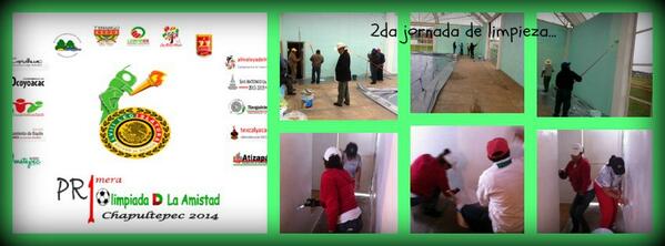 mx_chapultepec's tweet photo. segunda jornada de limpieza, Deportiva de Chapultepec... http://t.co/vu8vUvEas6
