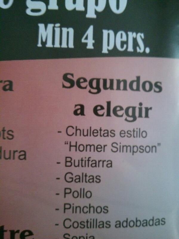 jresbalones's tweet photo. #marketing Chuletas estilo Homer Simpson http://t.co/lERxwFiqvP