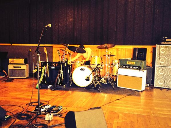 metheridge's tweet photo. Rehersing with the band for @WP14TO @blairsinta @usamike #Brettsimons Love these boys... http://t.co/nWPib3FH4b