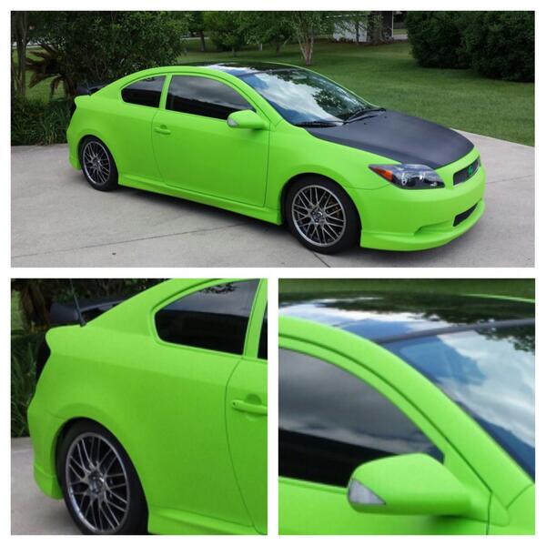 crown_south's tweet photo. Finished project, Won't miss this Scion on the streets! http://t.co/qgj9G2193p