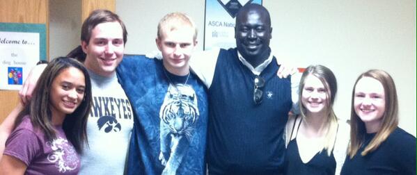 Chol_Chagai's tweet photo. I had an awesome meeting with GEAR UP Students at Valley HS in West Des Moines. Keep up the good work, guys! http://t.co/at0AJExFrJ