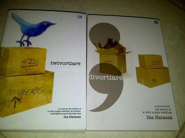 blessleaf_'s tweet image. "Divortiare &amp;amp; Twivortiare" by @ikanatassa @Gramedia Rp. 70.000,-