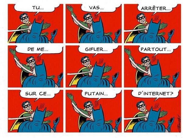 Loic Chauveau Robin Repond Enfin A Batman Http T Co 2eo6excoq2