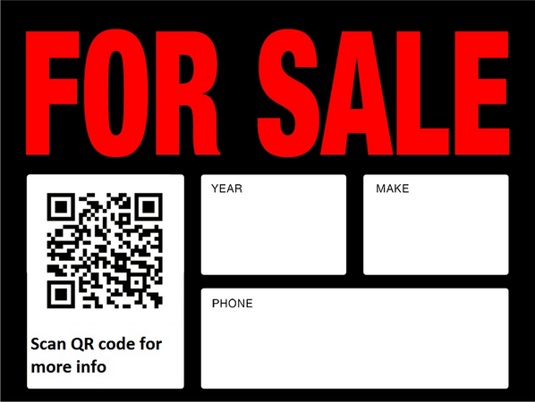 codeqrcode's tweet photo. use #qrcode to sell your #car http://t.co/l8vDLpS7Pz http://t.co/RmHSZFhLXF