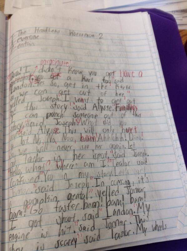 MeighanMastersn's tweet image. Joseph&apos;s Draft Book: future as a novelist? Maybe so! @dodgeelementary #draftbook #4thgrade #elementarywriting