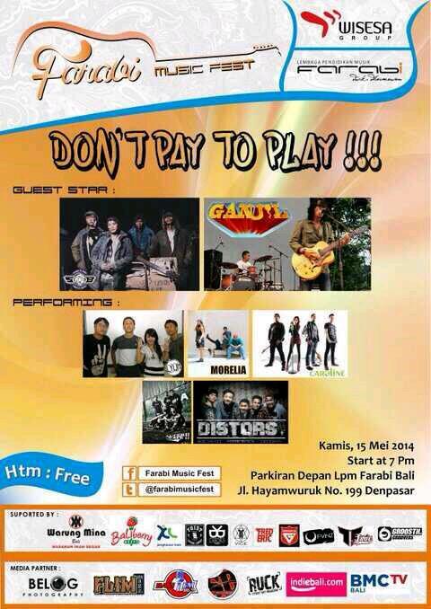 SCAREDOFBUMS_'s tweet photo. See u again #5013MC 15 May 2014 at @farabimusicfest start 7pm FREE. http://t.co/FOVDzKiWzg