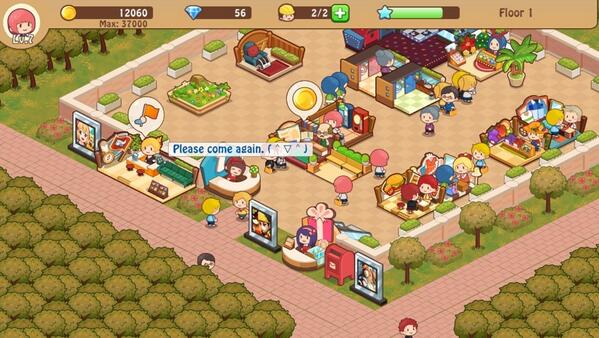 Kh_waN's tweet photo. #HappyMallStory is fantastic! Play together! ID: sZlBfV0sdN @HappyHappyLabs http://t.co/lxh8mFAy9d