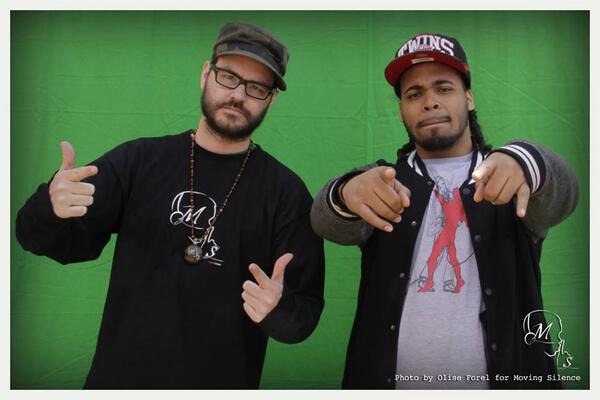 moving_silence's tweet image. [Video Shoot] @OliseForel On Set with @OnlyChrisRivers (Big Pun's Son) #DopeVisual! #ComingSoon