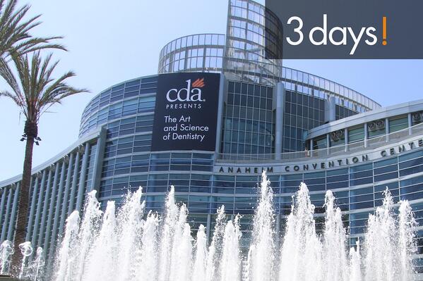CDAdentists's tweet photo. It's the final countdown to CDA Presents! Are you ready? #cdaANA http://t.co/MGsW0iTEIT