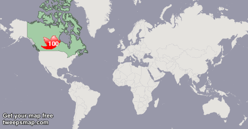 My followers live in Canada(100%),Ontario(100%),Ottawa(100%)&amp; more at tweepsmap.com/!LitHub1
Get your map free