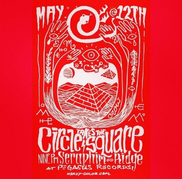 Tonight we invade <a href="/Pegasus_Records/">Pegasus Records</a> with #ridge and <a href="/SeraphimMS/">Seraphim</a>. Come hang at 9. m.facebook.com/events/5560136…