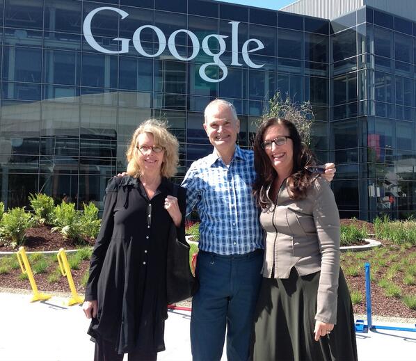 markastrauss's tweet photo. Touring the Valley, starting at Googleplex with terrific help from Carol Sandman and Jenny Morse of AP+I. http://t.co/2CyWw815cq