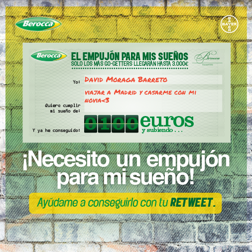 mautemima's tweet photo. viajar a Madrid y casarme con mi novia<3 #EmpujonBerocca. http://t.co/Ca0FpYtheP http://t.co/CDkXrrTH4w