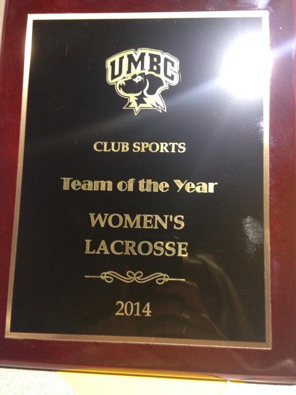 Club Sport of the Year! Way to go ladies!!!! Thank you <a href="/UMBCClubSports/">UMBC Club Sports</a>!