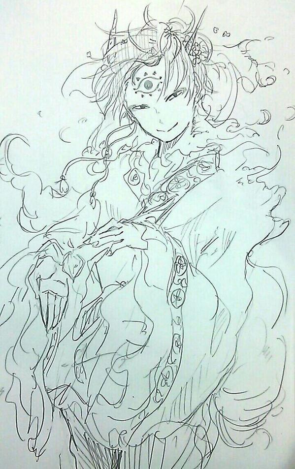 神獣なりかけ白澤さん 