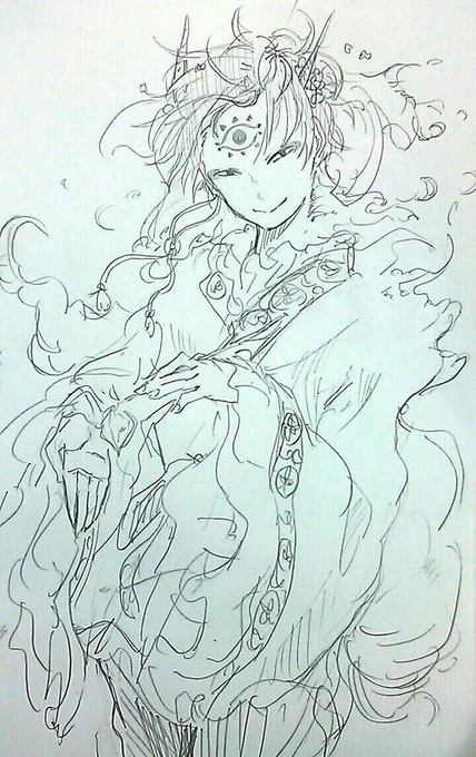 神獣なりかけ白澤さん 