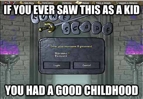OldSchoolRS's tweet photo. RT this if you agree.

(and let's face it, it's 100% true). 

#RuneScape http://t.co/UXFtM39tSu