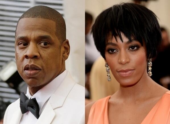 Latina's tweet photo. A SHOCKING new video of Solange attacking Jay-Z at #MetBall2014 has emerged: http://t.co/a2uZ6L0vGI http://t.co/4d1czoghUu