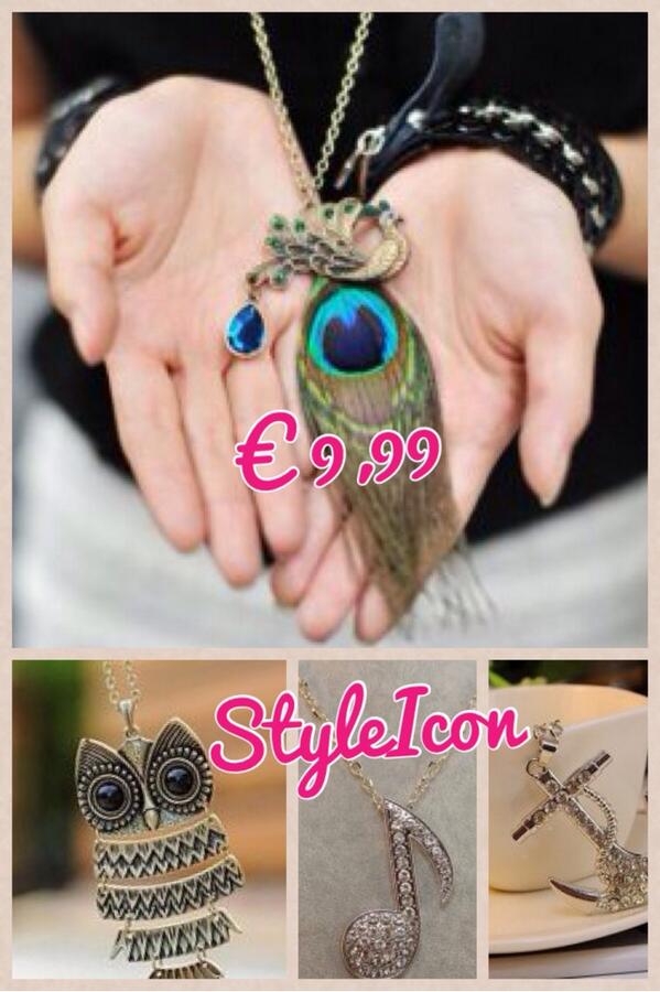 StyleiconNL's tweet image. Check out these amazing necklaces '! #new #necklace #style #fashion !! #icon
