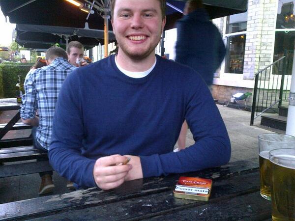 Wish i was in the toon with this boii smoking cafe cremes with <a href="/Jgalling/">James G</a> #slotterrrrrrr