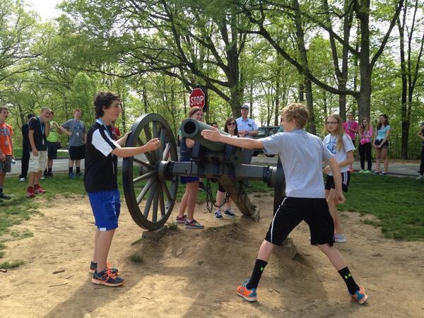 ahtoliver's tweet image. Bus 3 at Gettysburg....