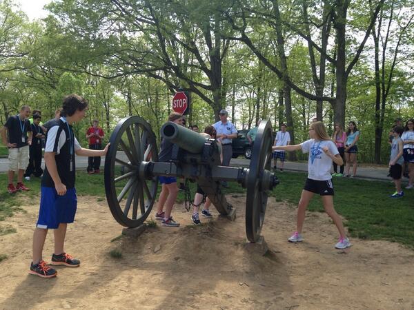 ahtoliver's tweet image. Bus 3 at Gettysburg....