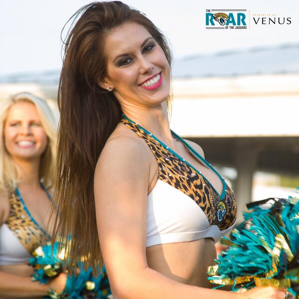 ROARoftheJags's tweet photo. THE #ROAR of the #Jaguars presented by @venusswimwear Photo of the Day is of Jennifer at the #JAXDraft14 Party! http://t.co/WjBQRg02U0