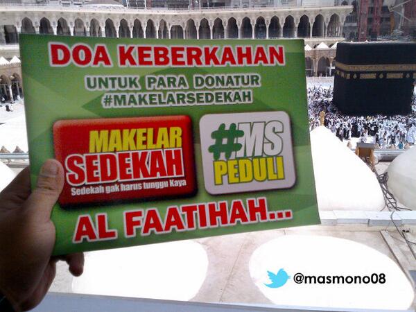 masmono08's tweet photo. Gak akan rugi mendo'akan orang laen #doaFollower http://t.co/h6Wo6oo5HY