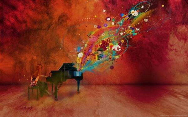 ClassicFM's tweet photo. “The piano keys are black and white but they sound like a million colours in your mind” - Maria Cristina Mena http://t.co/lOEgmIr1Na