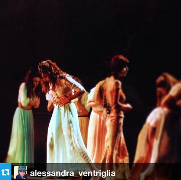 Dallo spettacolo di @IlariaPorceddu a <a href="/romaindanza/">ROMAinDANZA</a> #danza #romaindanza