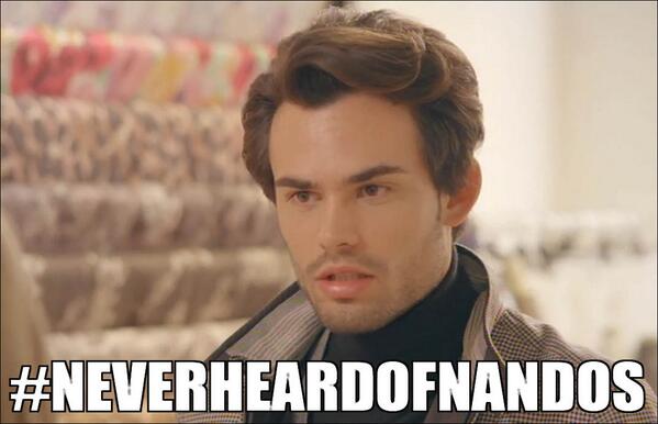E4Chelsea's tweet photo. #NEVERHEARDOFNANDOS @markvandelli @NandosUK #madeinchelsea http://t.co/tO9LO5QN4F