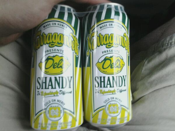 nthads's tweet photo. Need i say anything. #hineighbor #gansett #dels #shandy #itsarhodeislandthing #summertime http://t.co/xz30gM5C4F