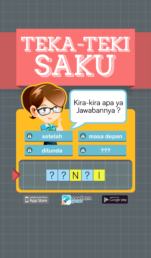 blessleaf_'s tweet image. Jawabannya apa ya? Bantu aku memecahkan #TekaTekiSaku ini! download gratis di bit.ly/tekatekisaku @touchtengames