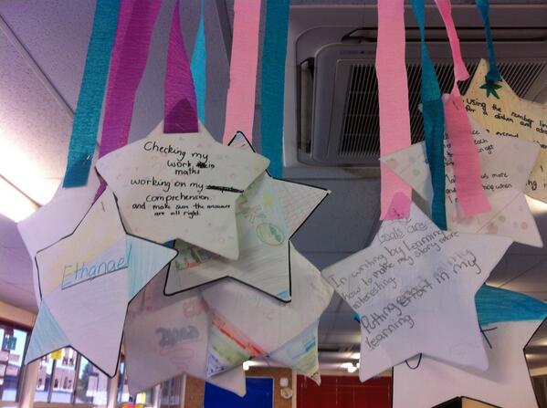 jessazar's tweet photo. A great way to keep individual learning goals in focus #ACUedu_452 http://t.co/KOEHhsHctH
