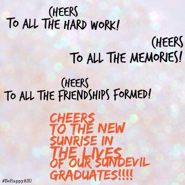 BeHappyASU's tweet photo. Congratulations on graduation #Sundevils. #BeHappyASU :) http://t.co/pB9YZGCjvL