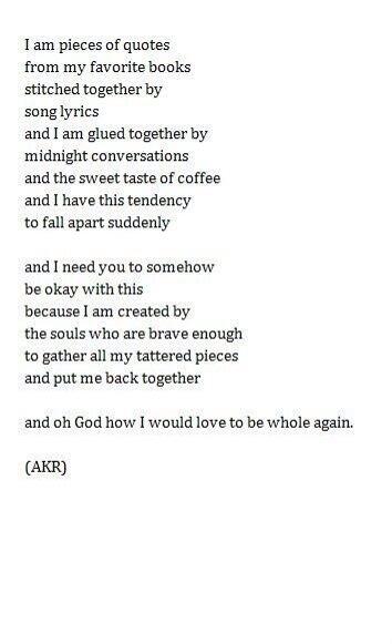 Normal_Brunette's tweet photo. And oh god how I would love to be whole again. http://t.co/tZlhtCB1ZS