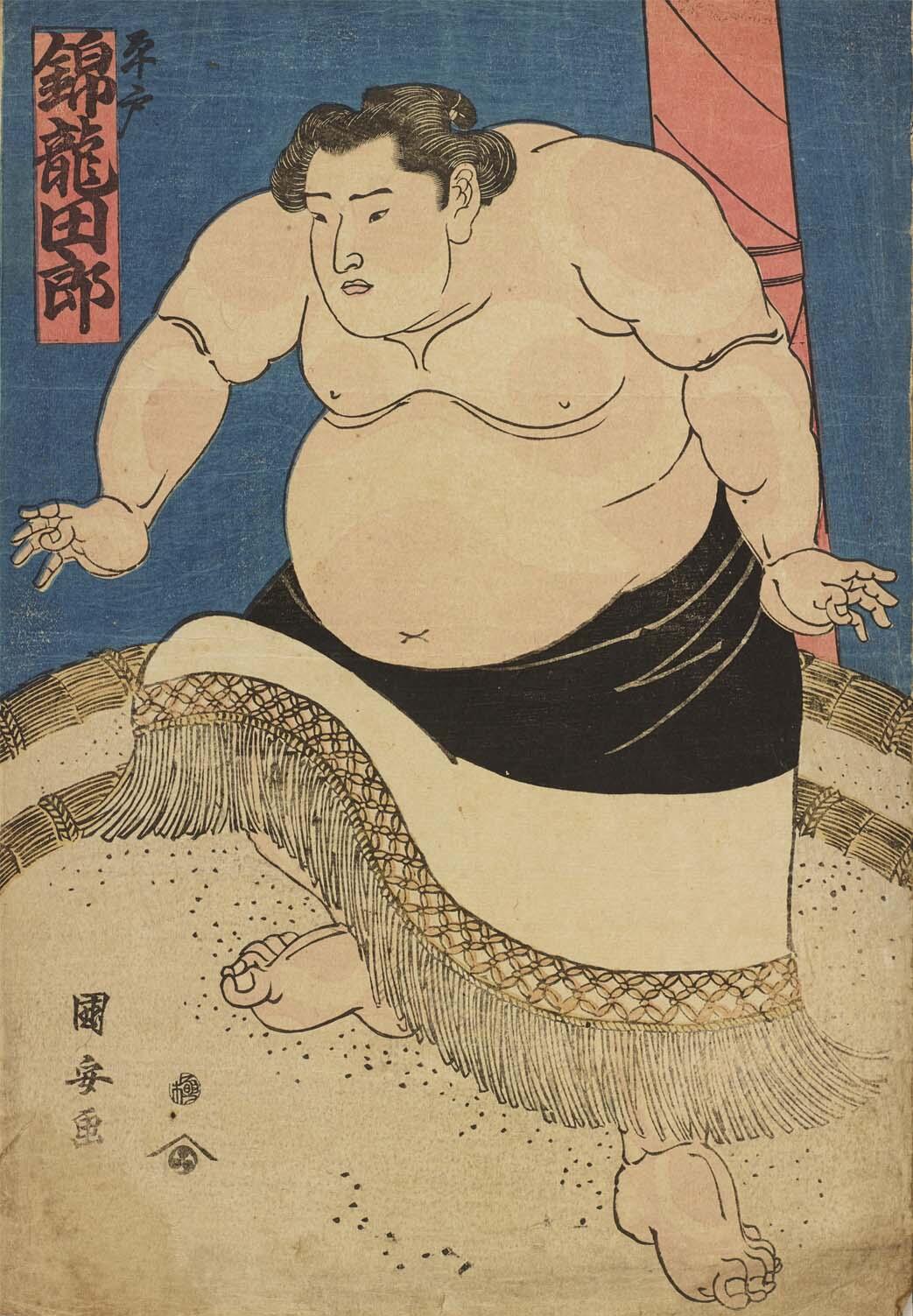 相撲取組 根付 柘植「細密木彫人形（高さ8.6cm）」江戸 力士 武士相撲 銘有 趣楽】 希少 時代 木彫り相撲像 柘植木 生人形 高さ21cm 美