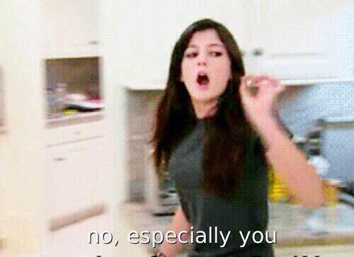 SpeakComedy's tweet photo. When you say you hate everyone and someone says “except me" http://t.co/AcDLmtgBN5
